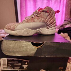Air Jordan 12 Retro GS 'Arctic Pink